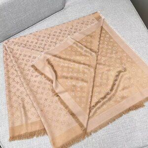 Louis Vuitton jacquard shawl